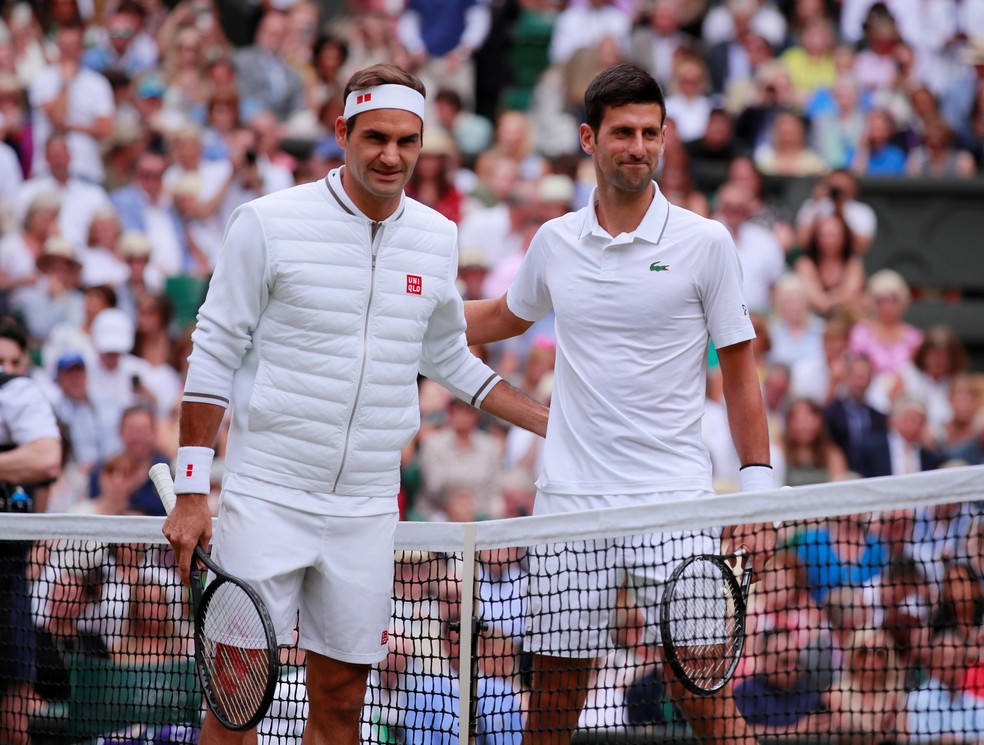Djokovic e Federer podem se reencontrar na final de Wimbledon