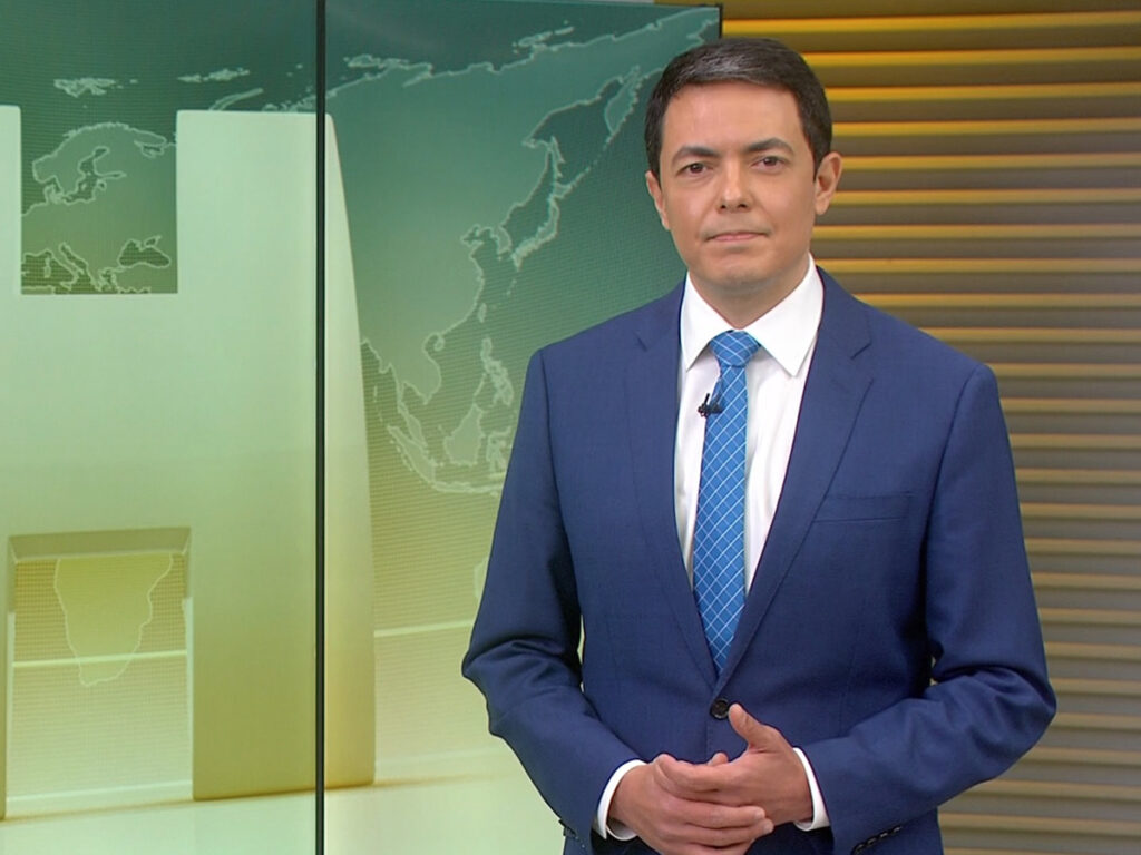 Jornalista do RN é promovido na Globo e estreia como apresentador do Jornal Hoje