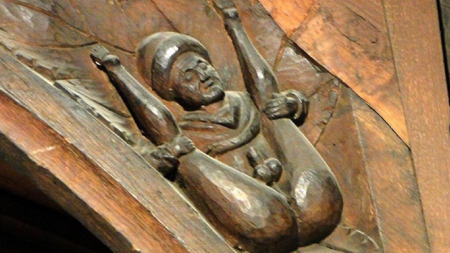 Imagem erótica é descoberta em Igreja de 800 anos na Inglaterra; veja
