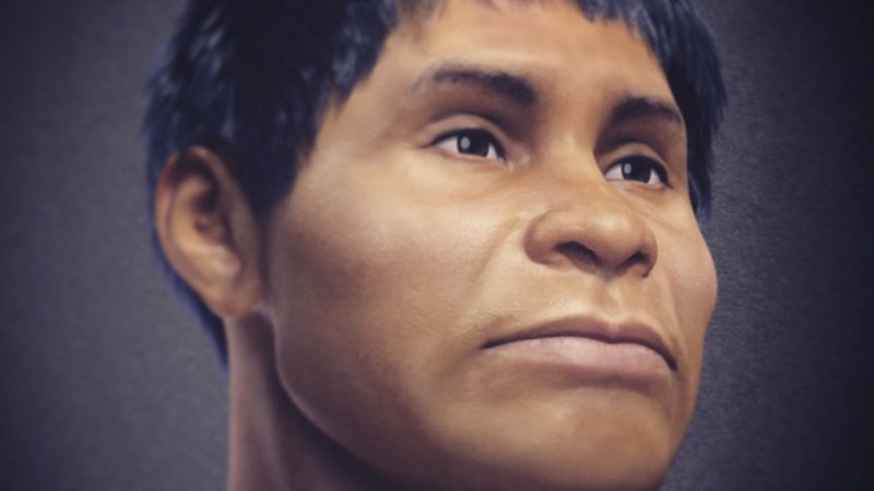 Conheça o rosto de Gufan, o paranaense de 2 mil anos