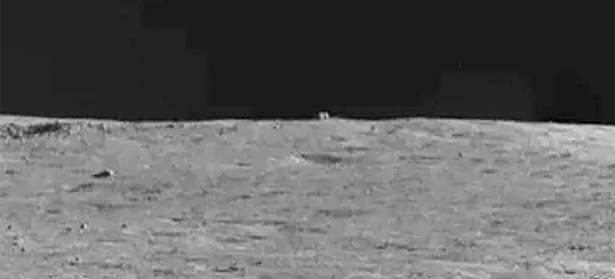 “Cabana” na lua encontrada por rover chinês era justamente o que todos esperavam
